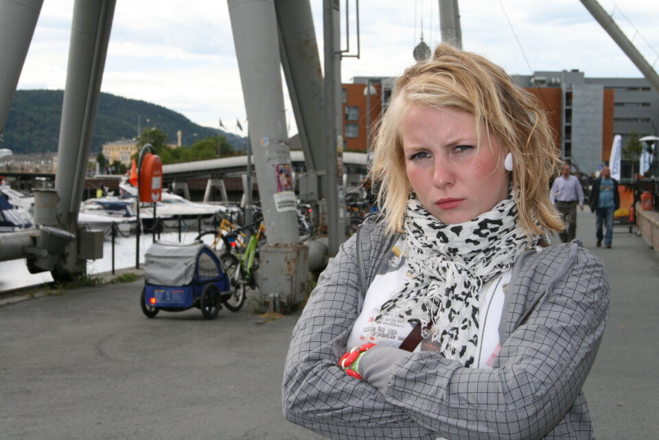 SKUFFET: Møte med studenttilværelsen ble ikke som Maria Ingeborg Bagge Fosse hadde trodd, da hun stod uten fadder på Dragvoll.
