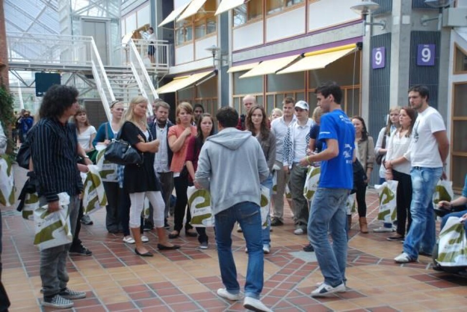 SPED START: Noen fikk faddere, andre ikke. – Flere burde stilt opp, mener psykologistudent Stian Larsen.
