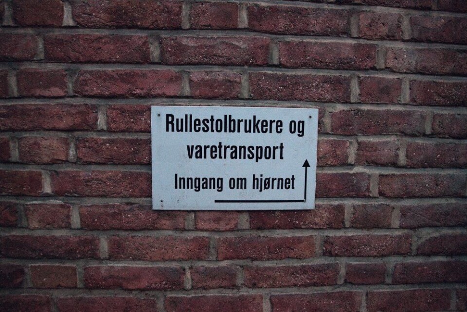 Funksjonshemmede utestenges