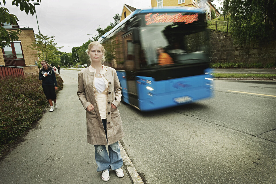 KOLLEKTIVE TANKER: Nestleder Elisabeth Ofstad i velferdstinget håper at studentenes busstilbud bedres.