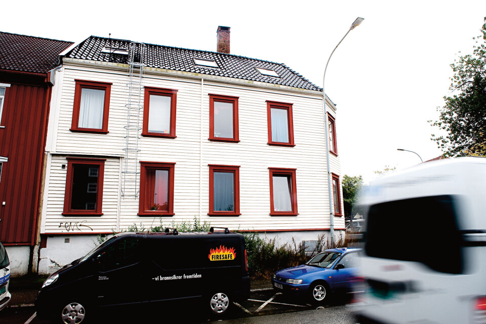 LIVSFARLIG LEILIGHET: – Det er ilagt forbud mot bruk av leiligheten. Om det skulle begynne å brenne, kan dette være direkte livsfarlig for de som måtte bo der, sier juridisk rådgiver Geir Jacobsen i Trondheim kommune om leiligheten i St. Olavs gate 15.