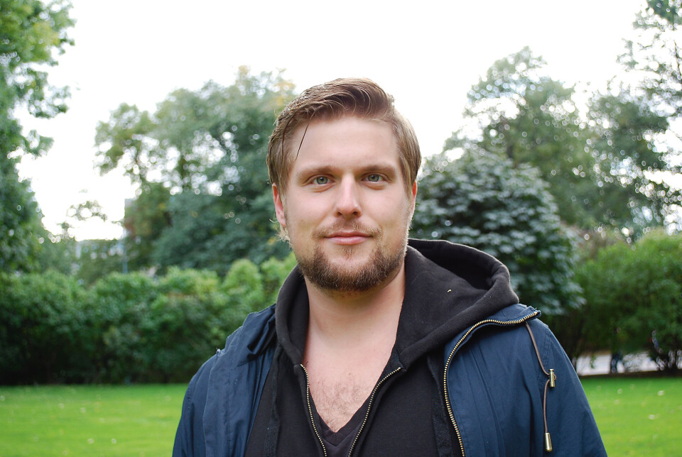 NERVØS DEBUTANT: Trønderen Eivind Hofstad Evjemo går nå fra å være i en lukket verden til å bli veldig synlig.