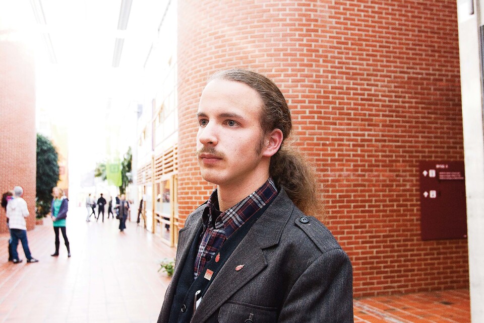 GÅR INN FOR BOIKOTT: – Det er på tide å bruke det virkemiddelet som førte til apartheidsystemets fall i Sør-Afrika, sier Eivind Rindal, en av initiativtakerne til studentoppropet.