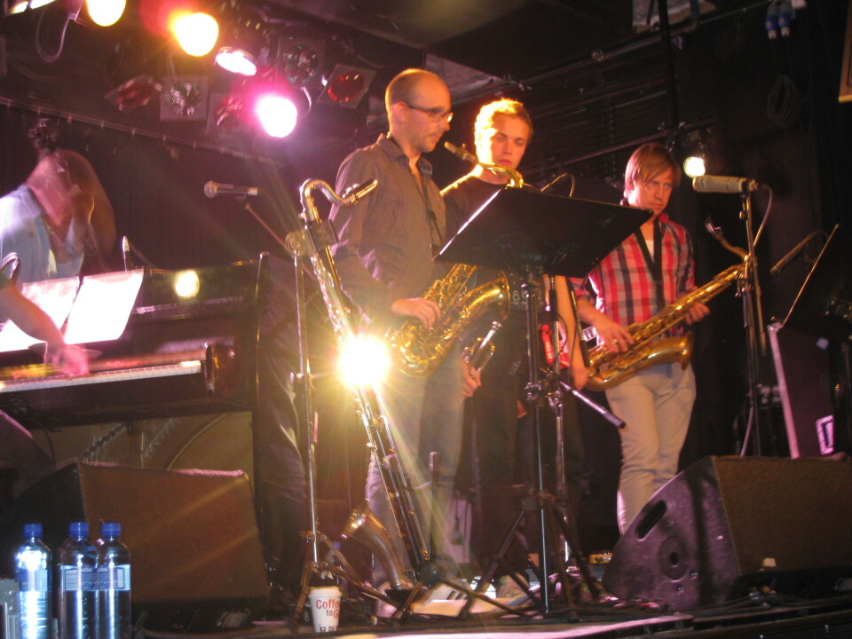 LOKALE MUSIKERE: Motif skapte massivt jazz-driv på Klubben.