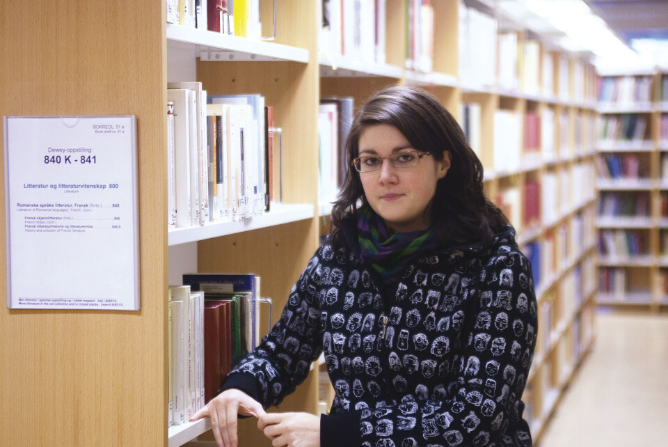 UKLAR YRKESVEI: Emeli Bredesen er usikker på hva hun kan jobbe med når hun er ferdigutdannet litteraturviter.