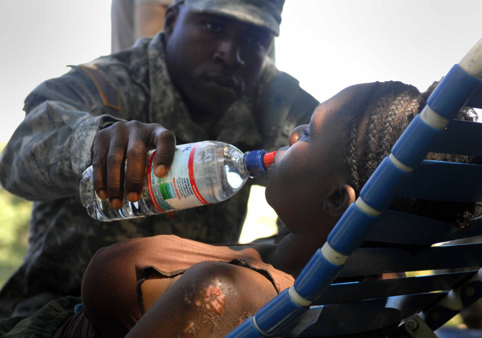 Svinnende håp i Haiti