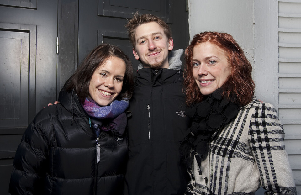 VIL LEDE: (f.v) Mari Norman, Ole Christian Spro og Christina Wår Hanssen ønsker alle å lede Samfundet i perioden 2010 til 2011.