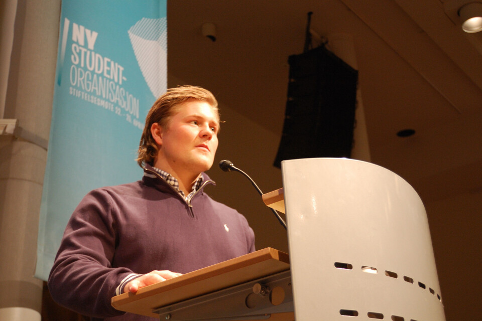 KREVER HANDLING: Styrerepresentant Morten Olimb i NTNU-styret mener konkrete tiltak må til hvis NTNU skal kunne håndtere studentbølgen.