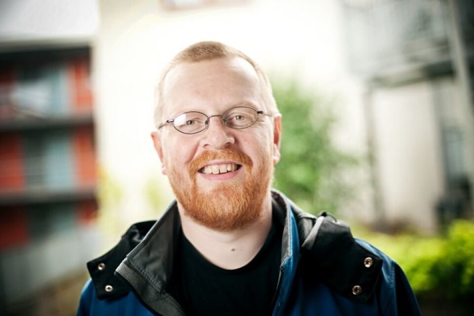 LIKE VERDIFULLE: Sosiologistudent Per Gunnar Stornes (42) er uenig i at eldre studenter ”stjeler” studieplasser fra ungdommen. - Poenget må være at studentene utnytter tilbudet så de får utbytte av det, sier han.