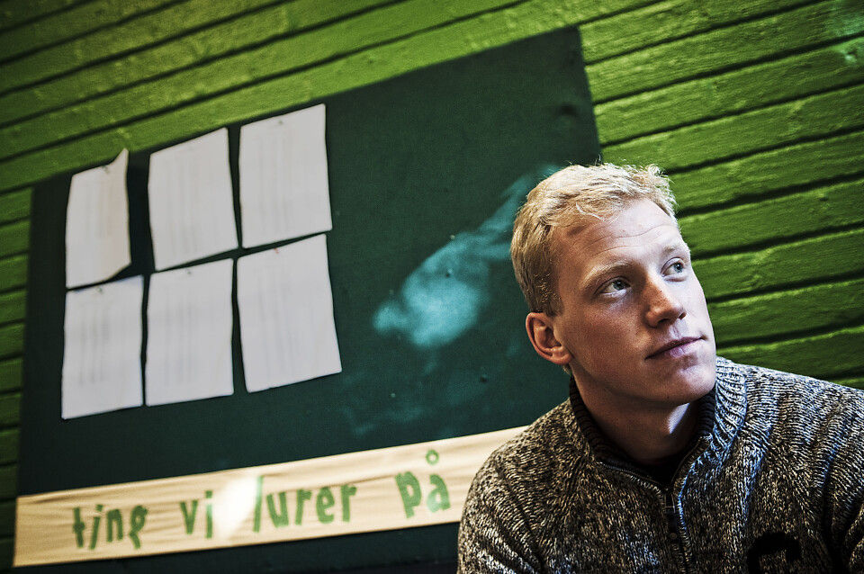 INGENTING Å LURE PÅ: Hans Aleksander Østhagen mener det er helt unødvendig at SiT lagrer og gjør treningsdata og personopplysninger tilgjengelig for alle gjennom registreringssystemet ved idrettsbyggene.