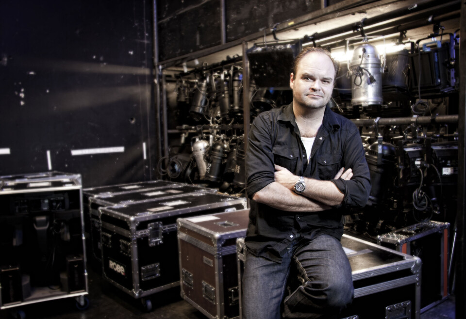 PÅ FLUKT: Atle Antonsen begynte å søke tilflukt i badekaret da han ble småbarnsfar.