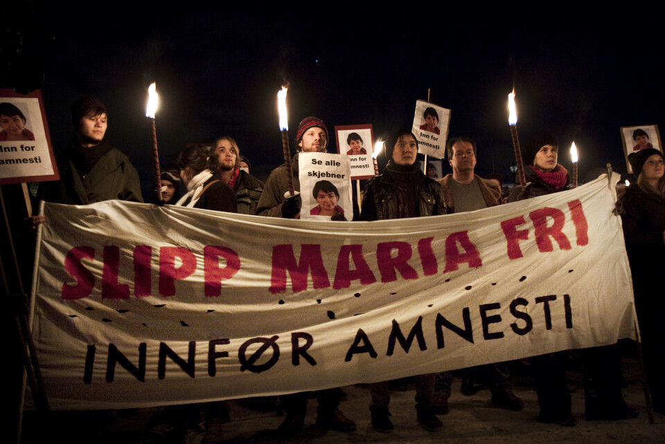 – Slipp Maria fri, innfør amnesti!