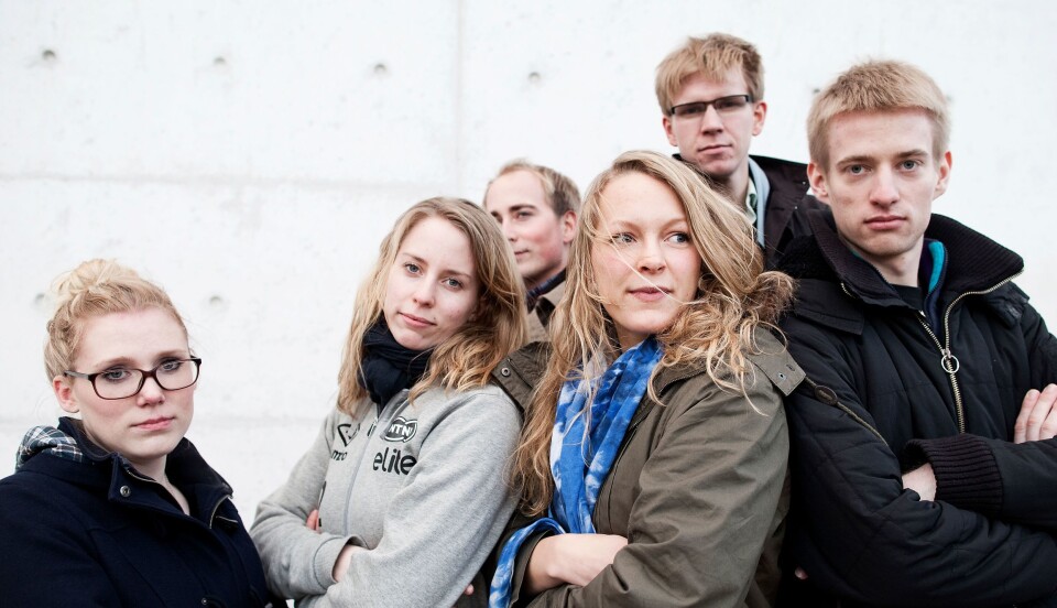 VIL BLI HØRT: Elisabeth Stennes Skaar, Hanne Rentsch Ersdal, Herman Westrum Thorsen, Åsa Snilstveit Hoem, Sverre Lindseth og Haakon Bakka.