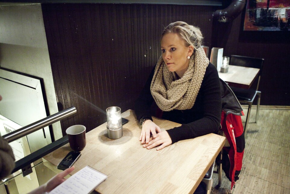 GRUER SEG: Sykepleierstudent Martine Schjølberg skal snart ut i en ny praksisperiode. Hun frykter at opplevelsen skal bli like negativ som da hun var ute i praksis sist.