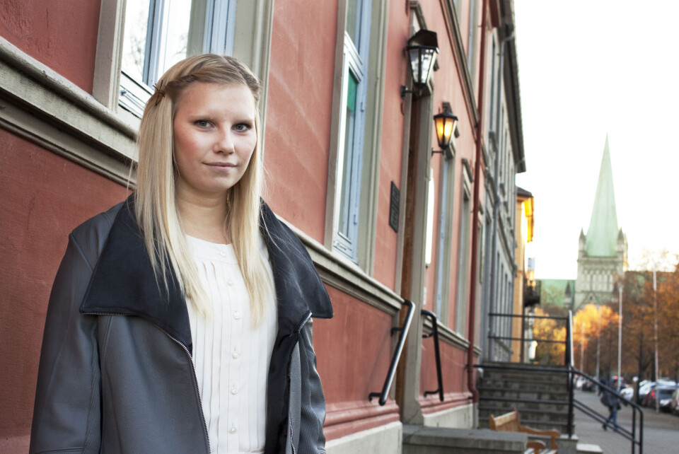 DESIGNAR: Magnhild Sundland fra Trondheim.