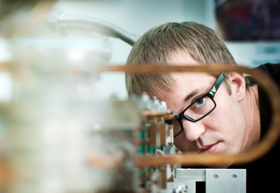 BREAKING BARRIERS: Reidar Lillestøl is one of several NTNU students getting his PhD at CERN.