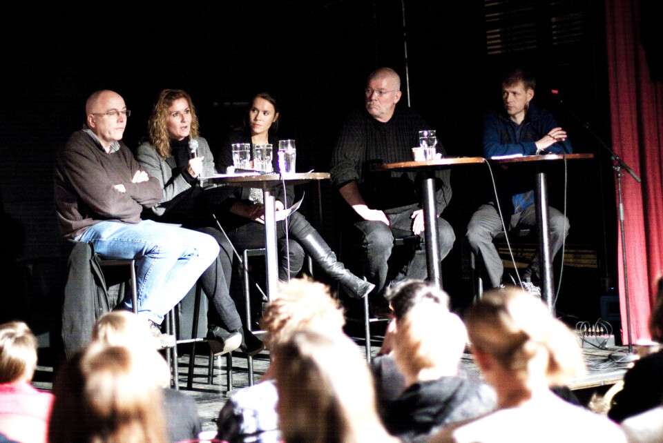 STORE TEMA: Det var globale helseutfordringer som var satt på dagsorden under Café Nord/Sør torsdag kveld.