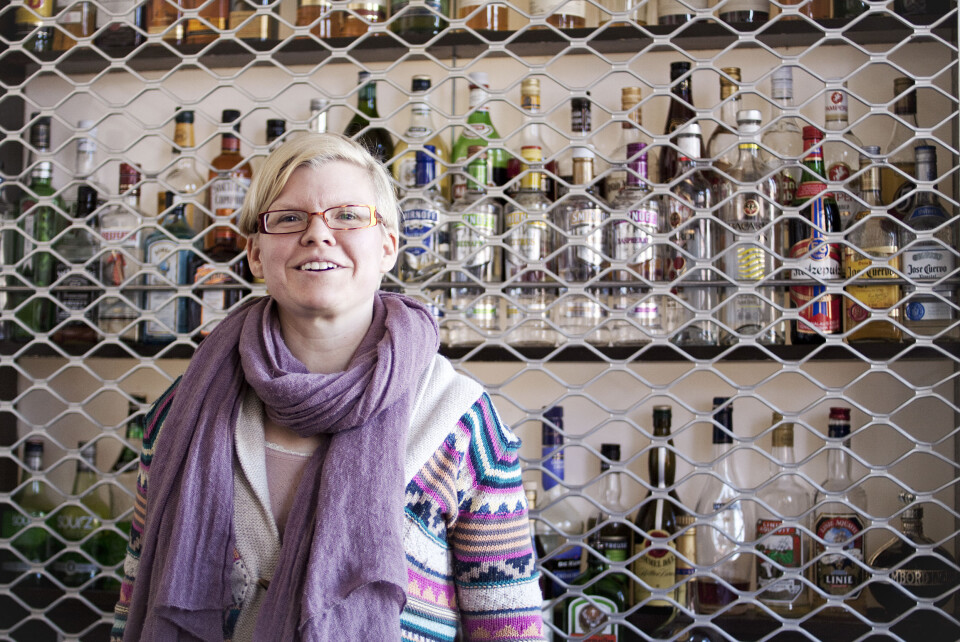 GOD TONE: Daglig leder Nora Røkaas Hermansen er glad kommunen legger vekt på å ha et levende uteliv.