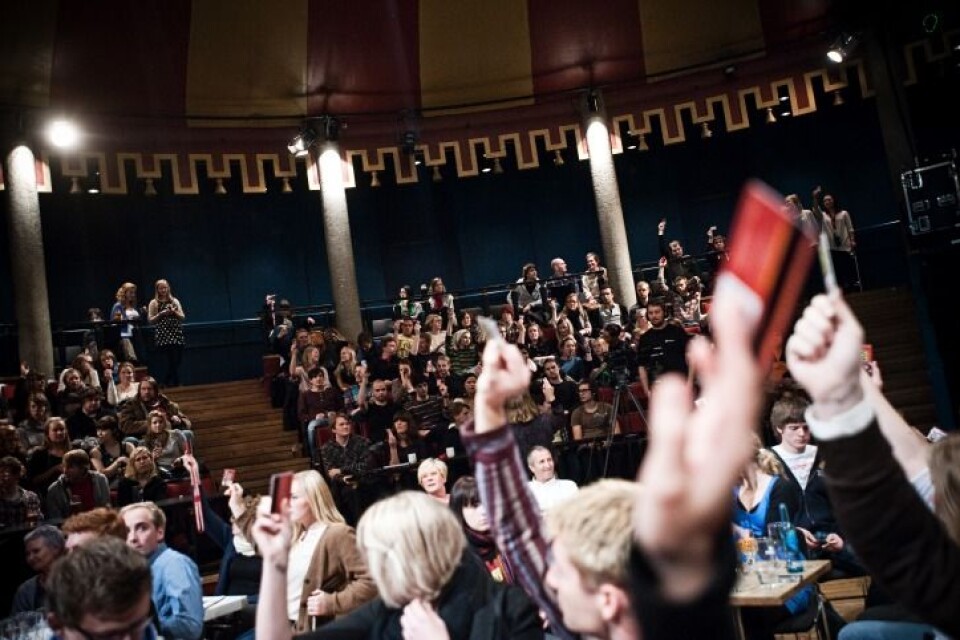 Halvparten av alle trondheimsstudenter har hatt eller har et frivillig verv. (Arkivfoto)