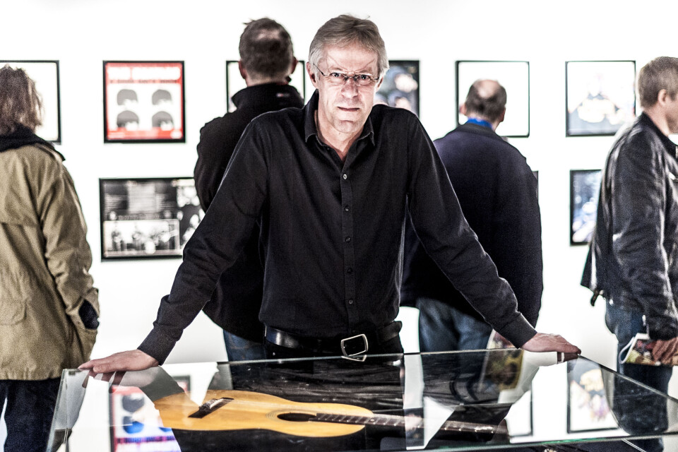 ENDRET FOKUS: Rockheim bestemte seg for å endre tema for utstillingen etter at det viste seg at autografene var falske, forteller Petter Myhr.