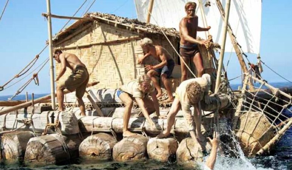 Med pengesekk som redningsflåte