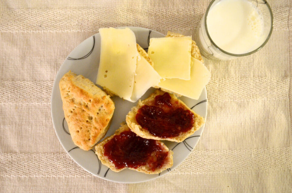Oppskrift: Sunne, grove scones til frokost - raskt og enkelt!
