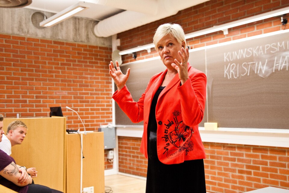 – Vi må ikke lage et marked av skolen