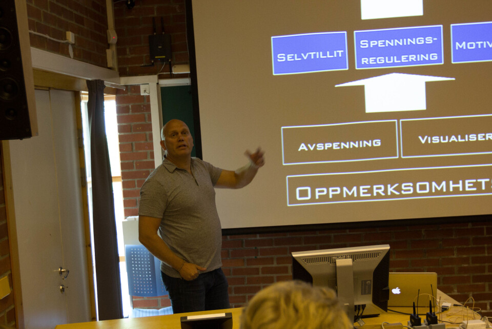 - Det eneste jeg er stolt over fra den kvelden, er at jeg klarte å løpe fra Michael Ballack