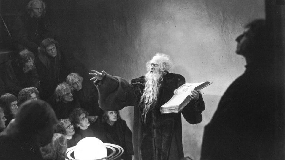 Årabrot spilte stumfilmkonsert over Faust på tirsdag.