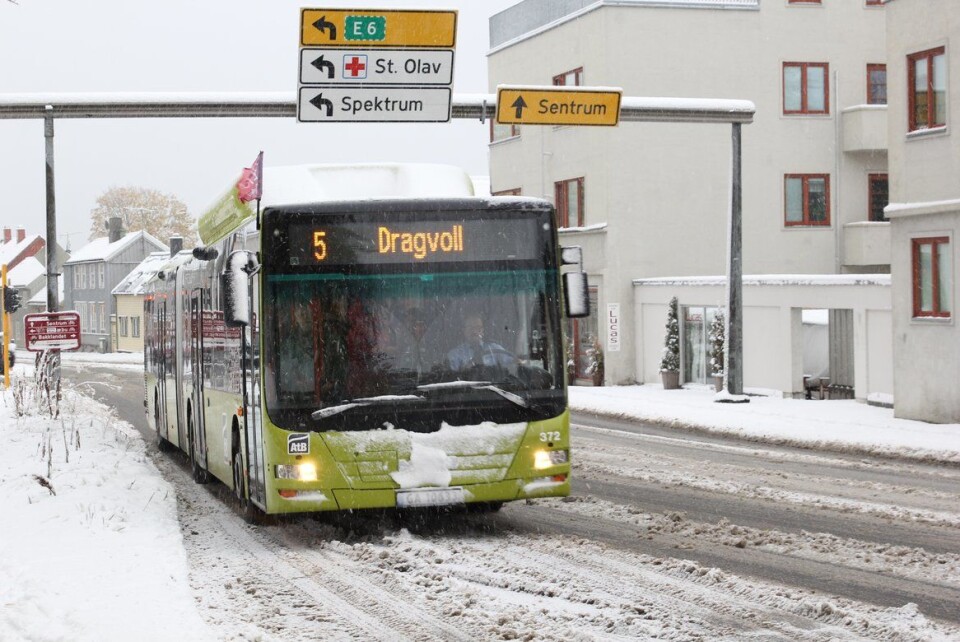 Ett busstopp før