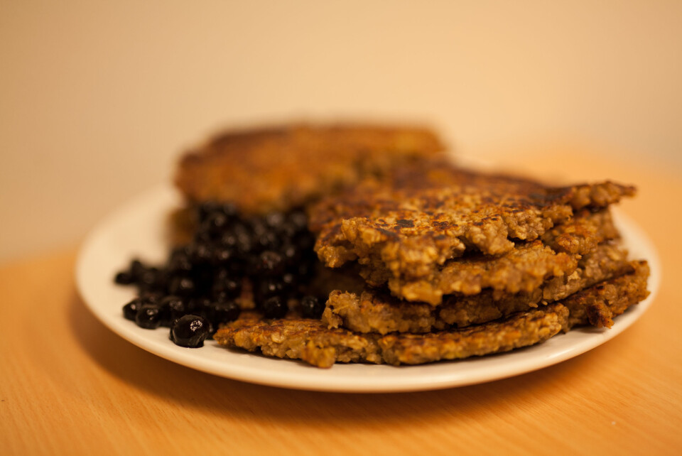 Bananpannekaker — billig, sunt og godt