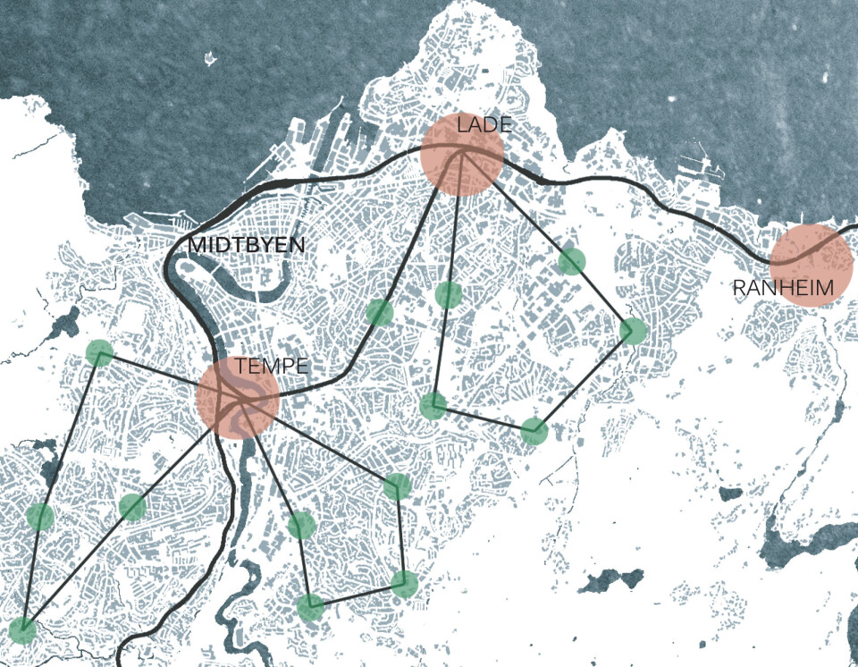Arkitektstudenter utvikler et grønnere Trondheim