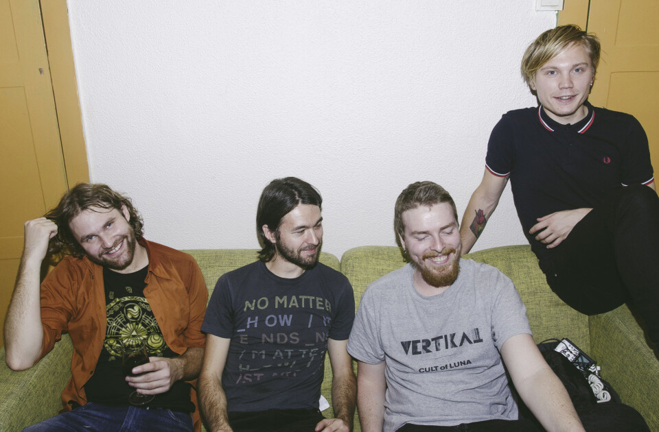 ET FYSISK BAND: Vi tok opp det forrige albumet med en gammel opptaksmaskin fra 80-tallet som ikke hadde kompressor. Det nye albumet blir mer preget av at vi er et fysisk band.
