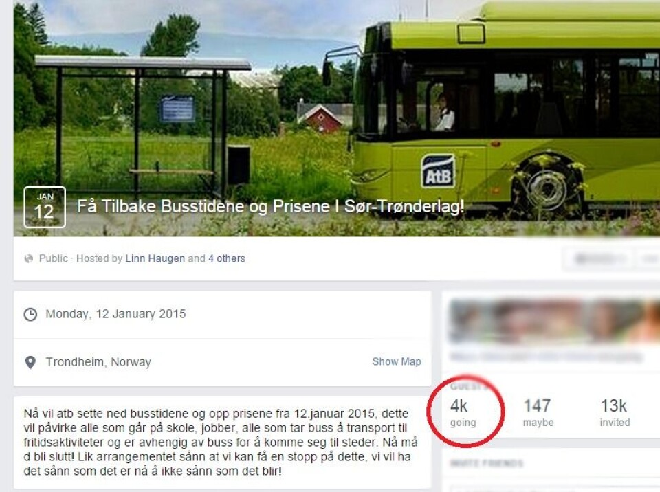 Protesterer mot AtBs ruteendringer