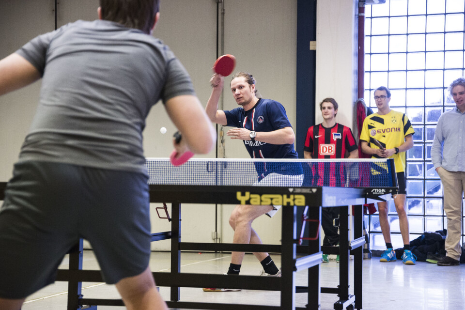 Kameratslig bordtenniskonkurranse