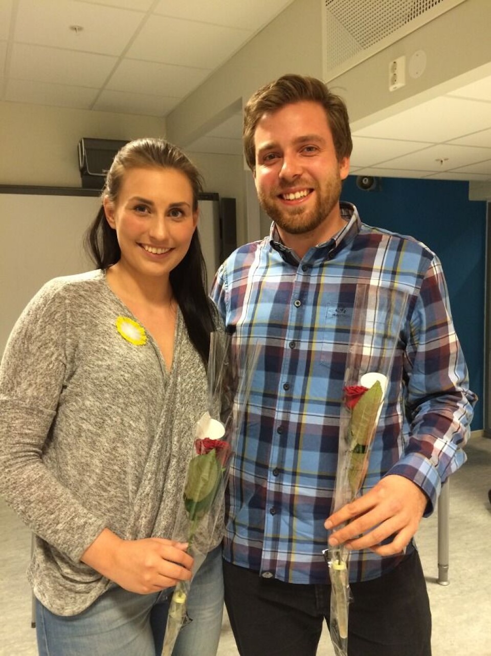 Morten Djupdal er ny leder av Studentparlamentet ved HiST