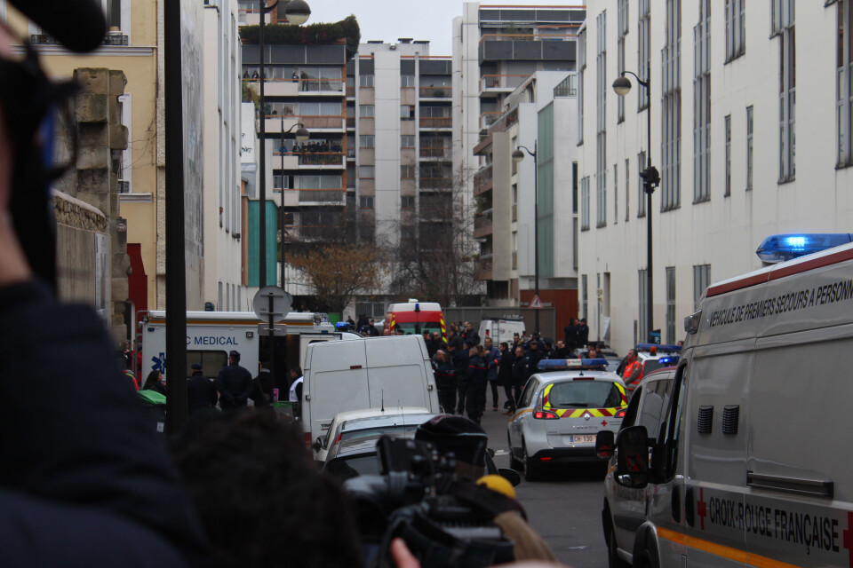 Paris under angrep