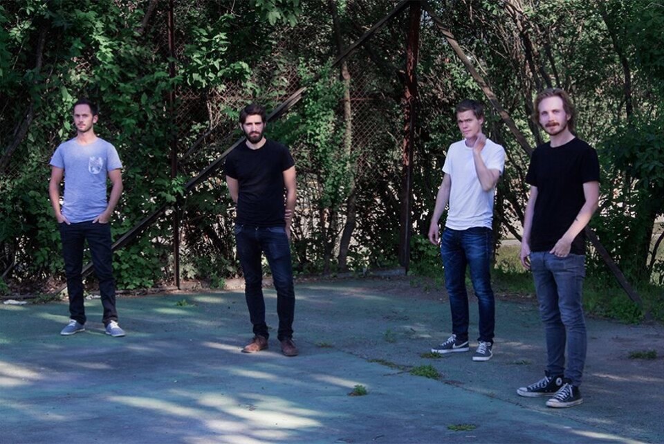 Fra venstre: Ola Rui Nygard, Theodor Ikonomou, Lars Jacob Eide Helland, Fredrik Bjerkeli.