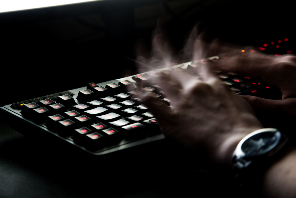 Delte søkertekster og passord på Github
