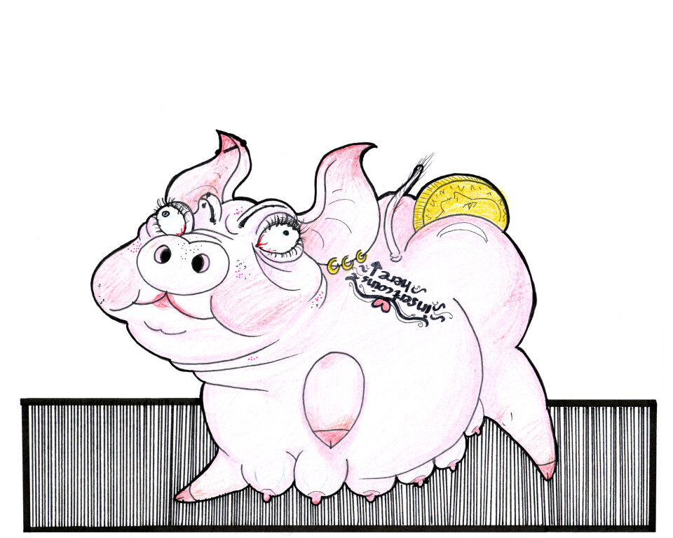 Gullkantet ordning for de med sølvskje i munnen