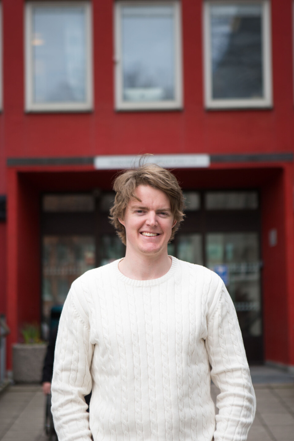 Christofer Hagen, arkitektststudent