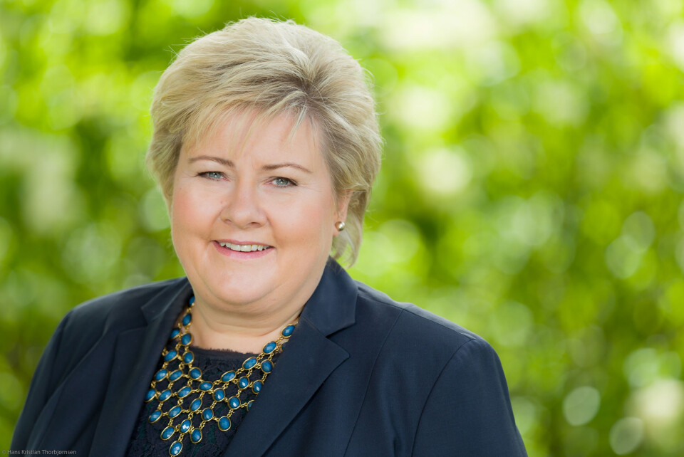 Erna skal lytte til studentene