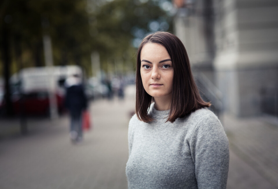Michelle Kristiansen ble sjokkert da hun så innlegget på facebookgruppen til klassen hennes. Michelle Kristiansen ble sjokkert da hun så innlegget på facebookgruppen til klassen hennes.