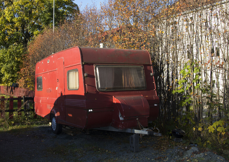 Campingvogn får nytt liv