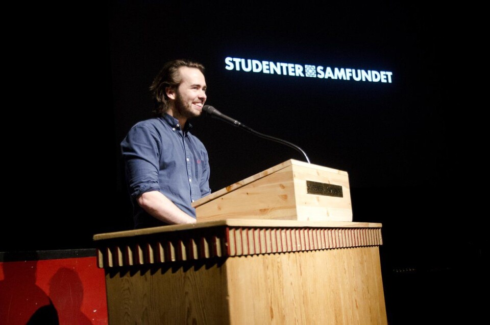 Samfundetleder Gabriel Qvigstad