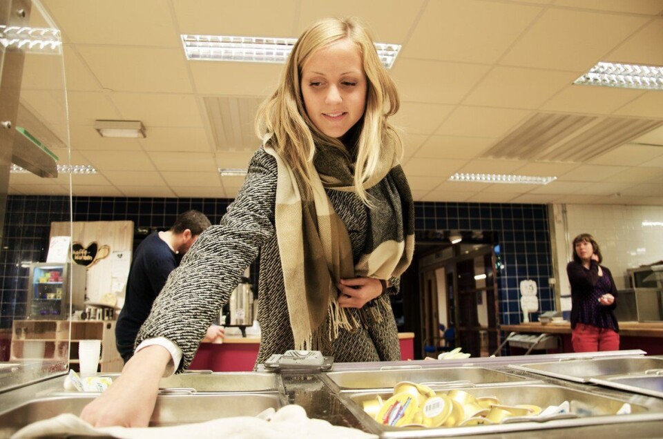 Mer buffet og gamle baguetter