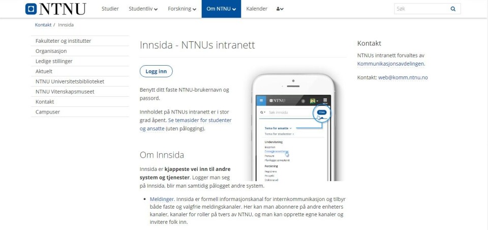Svindelforsøk gjennom NTNU-mail