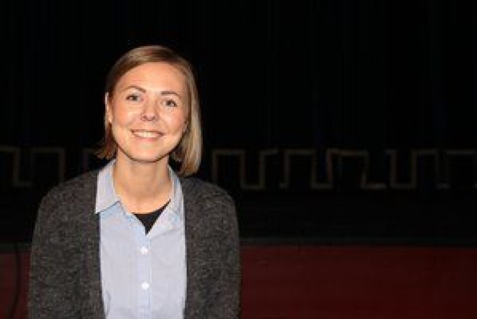 Elise Landsem forteller at det var vanskelig å tenke på noe annet enn hvor sulten hun var