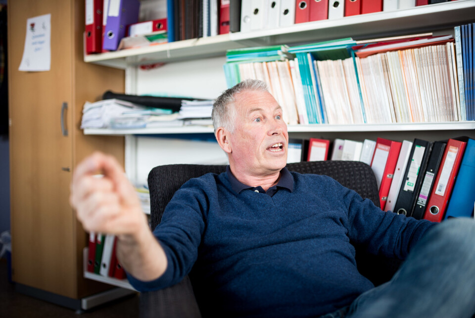 FEIL INNSTILLING: Professor Geir Arild Espnes mener det er feil at man skal tenke at man skal komme seg enklest mulig gjennom studiet.