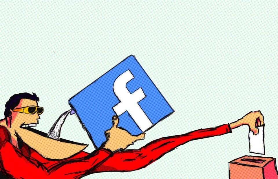 Valgkampen flyttes til Facebook